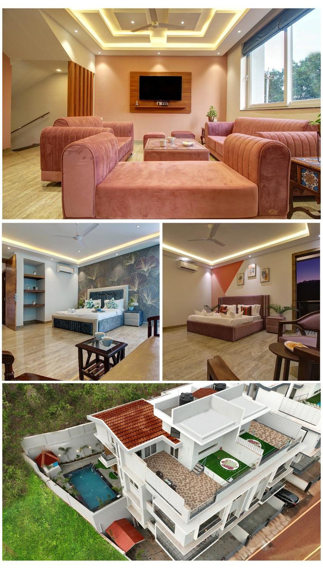 Euphoria Luxury Villa - 5Bhk - Private Pool - Jacuzzi, Baga Exterior photo